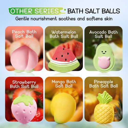 Full SADOER Pineapple Cleaning Fragrance Bath Salt Ball (Fl