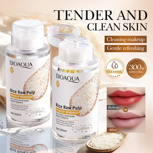 Full BIOAOUA rice slurry mild and refreshing makeup remover