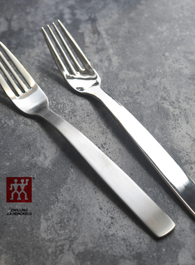 餐叉/zw德国meteo西餐具304不锈钢/简约正餐叉主餐叉/镜光哑光2款