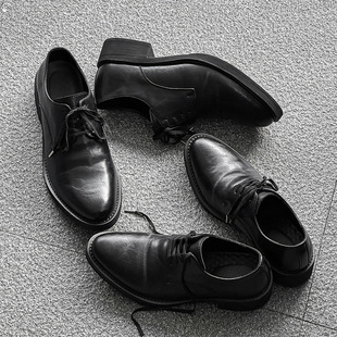 切尔西马丁靴13137 黑色巫师靴厚底高跟复古尖头烟靴情侣同款