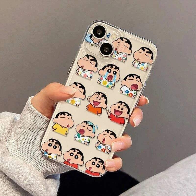 2025小新表情包适用于苹果17PROMAX手机壳iPhone16可爱15透明14