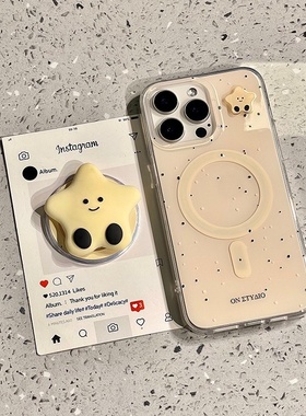 2025idm大孔磁吸支架适用iPhone17苹果15手机壳13promaxR/78plus/