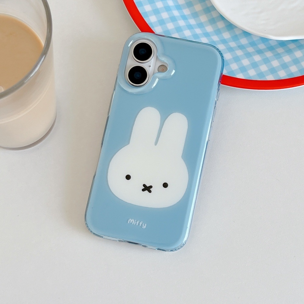 2025卡通米菲苹果手机壳适用iPhone17/16PRO个性潮玩壳15/14P防摔