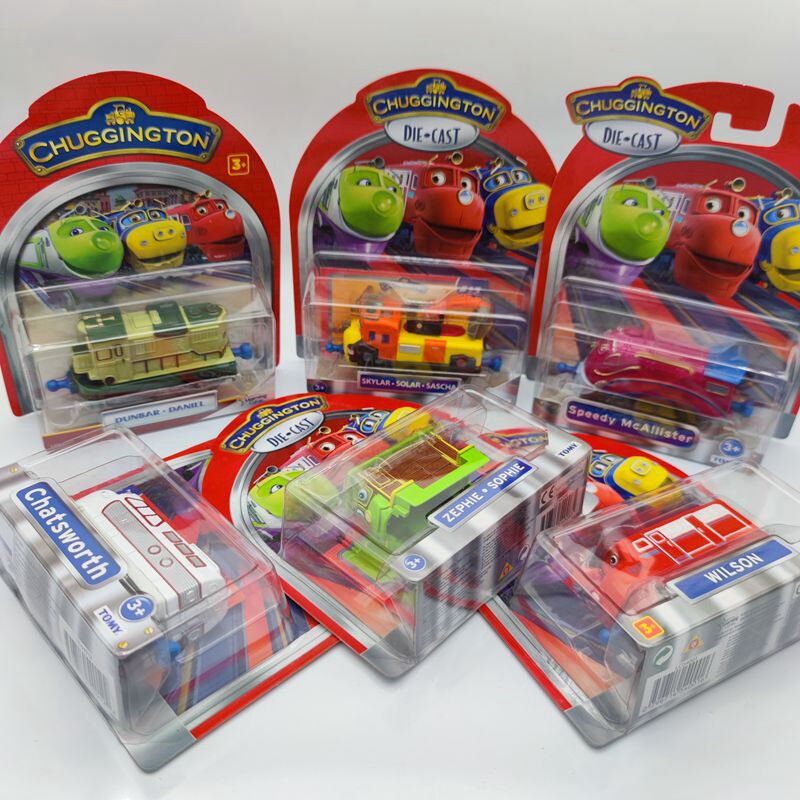 chuggington 恰恰小火车特快列车合金火车玩具儿童礼物金属