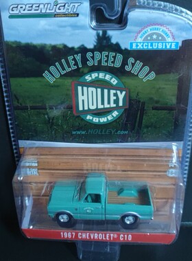 绿光1:64 GreenLight 雪佛兰 Chevrolet C10合金车模收藏摆件