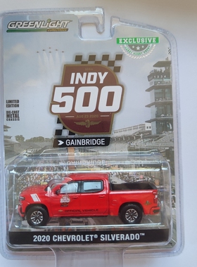 1:64 greenlight绿光2020雪佛兰西尔维拉多皮卡车模型收藏车模