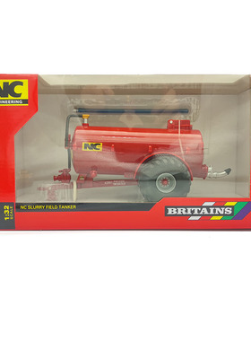 1:32 BRITAINS 水泥槽搅拌车 拖车配件 防真合金车模 收藏摆件