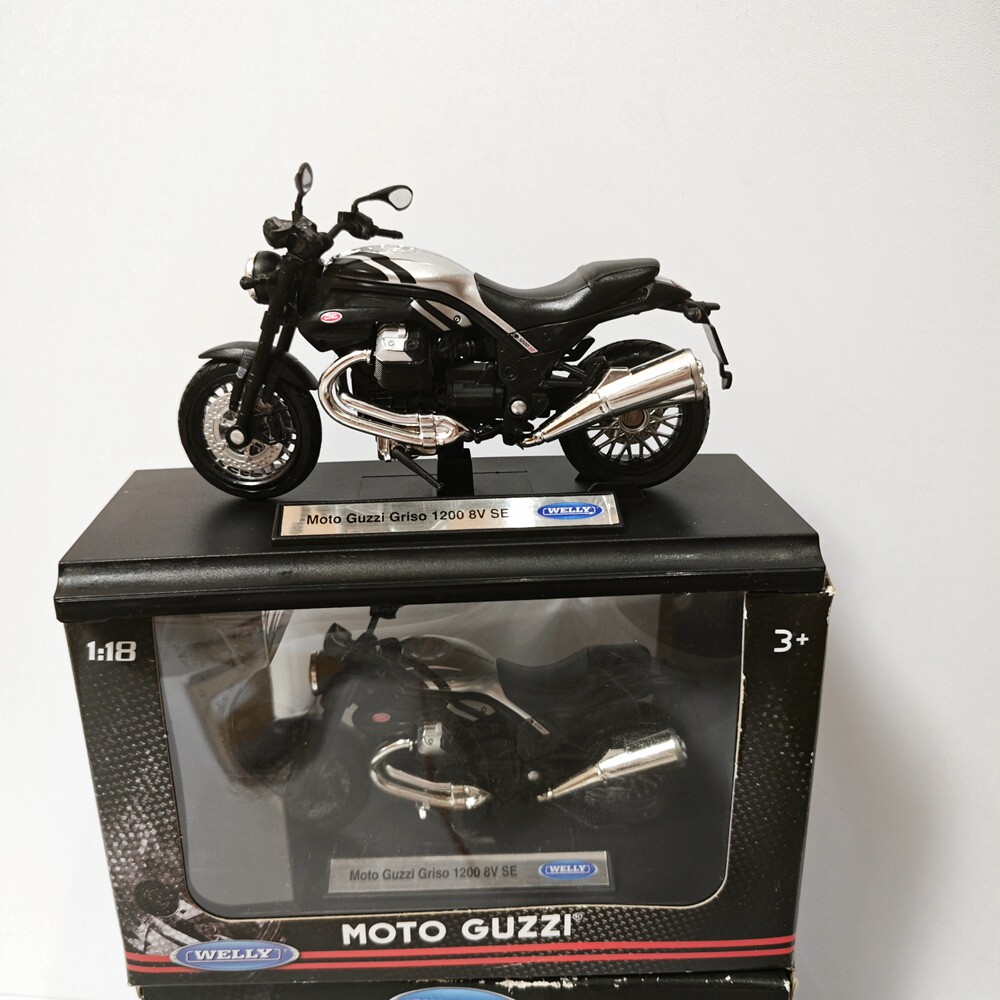 1:18welly 威利摩托车古兹moto  guzzi griso1200 8v se收藏车模