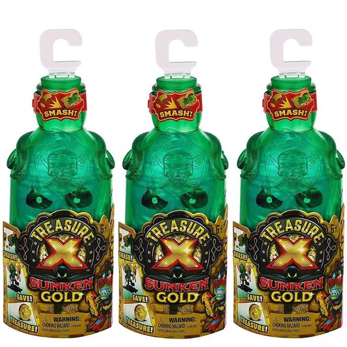 Treasure X黄金宝藏外星人寻挖宝解剖吸血鬼骷髅岛盲盒男孩玩具