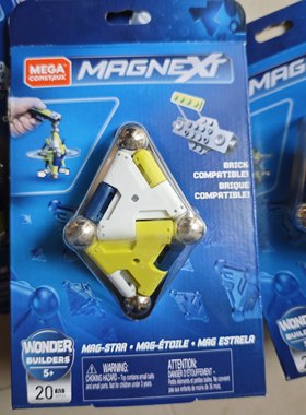 Mega Bloks 美家宝/美高Magnext Mag-Box磁力玩具磁力盒GFF22积木