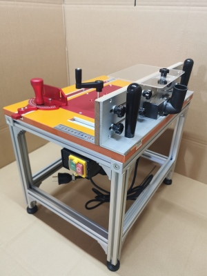 雕刻机木工修边铣电木铣大锣机槽专用多功能桌面升降机倒装工作台