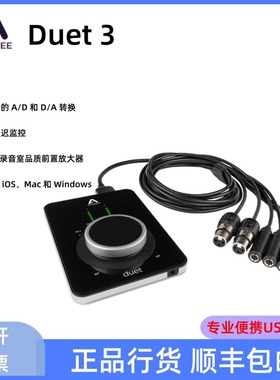 Apogee Electronics Duet 3 Ultracompact 2x4 USB-C 音频接口