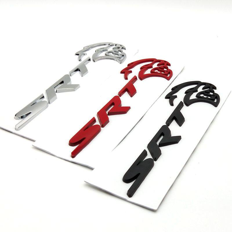 SRT地狱猫豹头车标 道奇克莱斯勒大切诺基车贴标 车尾标