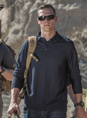 美国Condor正品101120专业长袖战术polo吸湿排汗透气抗菌防臭