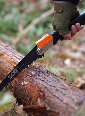 【Gain盖隐】SOG索格F11BN-CP便携折叠锯木锯手工园林锯户外露营