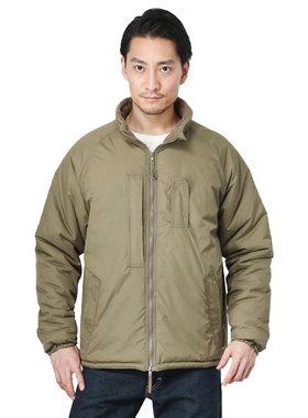 英军公发PCS棉服拉链款防寒防风户外保暖夹克外套风衣内胆