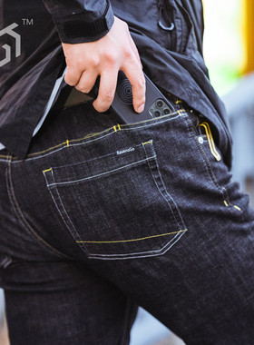 【Gain盖隐】DADU大都BEAST HIDER牛仔裤战术版户外猛兽牛仔长裤