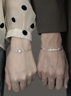 猫鱼相恋情侣手链一对新款小众设计高级感定情纪念日礼物送男女友