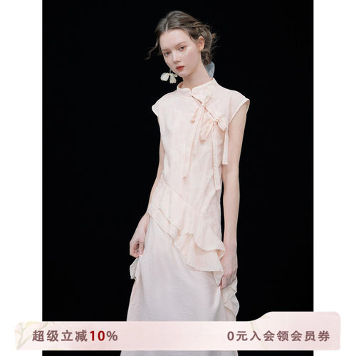 俗集原创新中式改良旗袍连衣裙