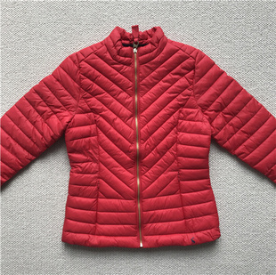 无敌实用好穿型~J家女士短款棉衣 立领修身轻薄丝绵秋冬季