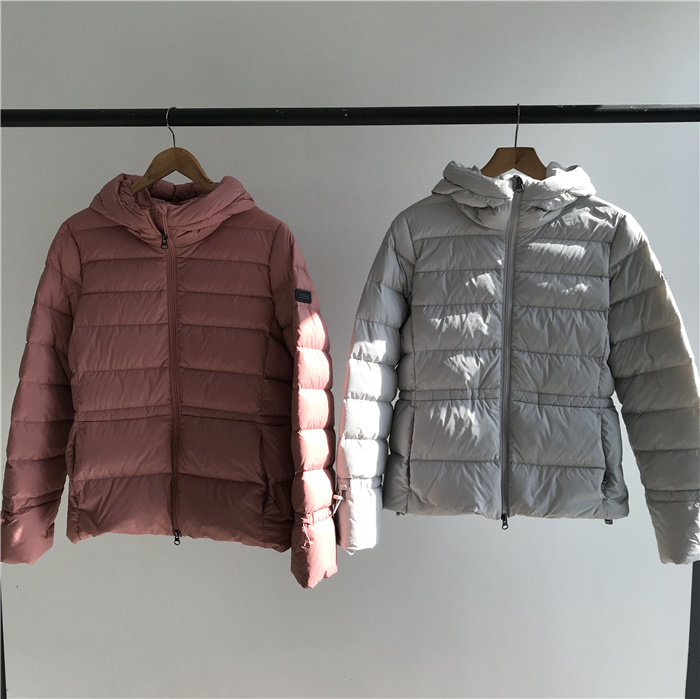 超级柔软保暖~ai高鹅绒服！！冬季女士外套连帽收腰显瘦常规厚款