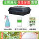 全黑避光豆芽育苗盘保温保湿 套餐透明营养钵种植盘豌豆苗芽苗菜盆