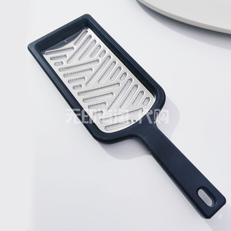 MUJI无印良品硅胶不锈钢磨碎器磨泥器水果土豆泥器奶酪芝士碎器