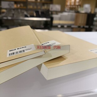 MUJI新款书写白领无印良品笔记本学生办公袖珍记事本厚薄型日本产