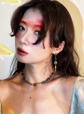 原创设计拉长石系列《文艺复兴时期的公主们》chocker手链全套