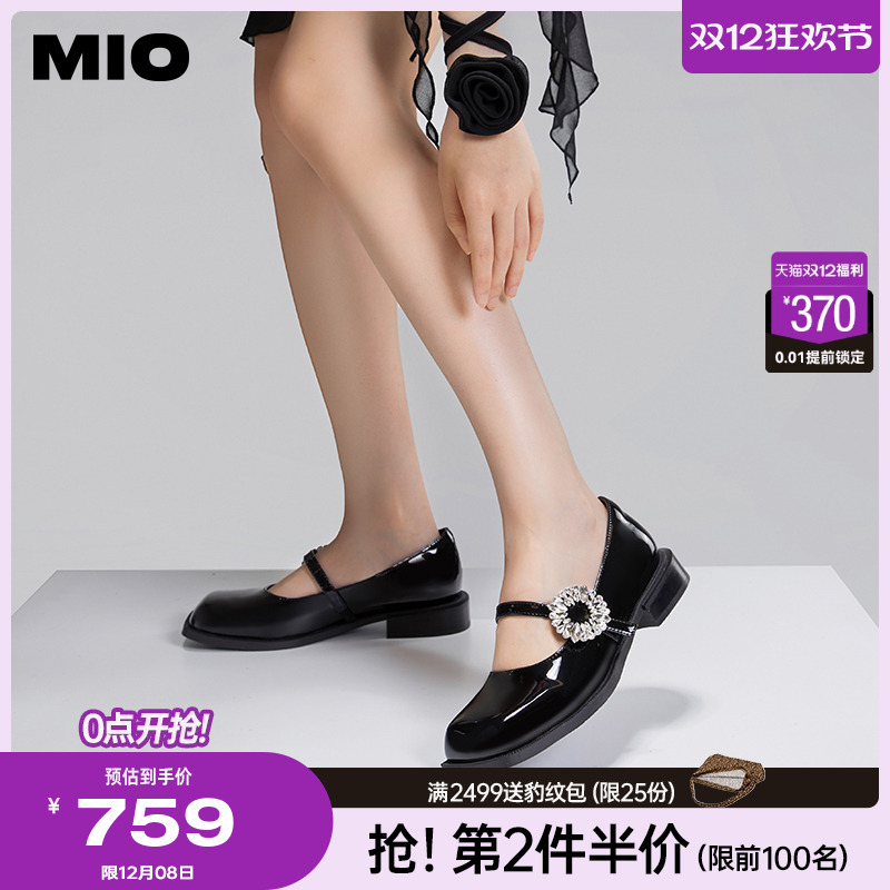 米奥女鞋MIO英伦风花朵