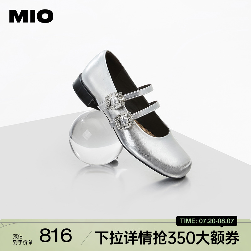 米奥玛丽珍鞋MIO复古单鞋