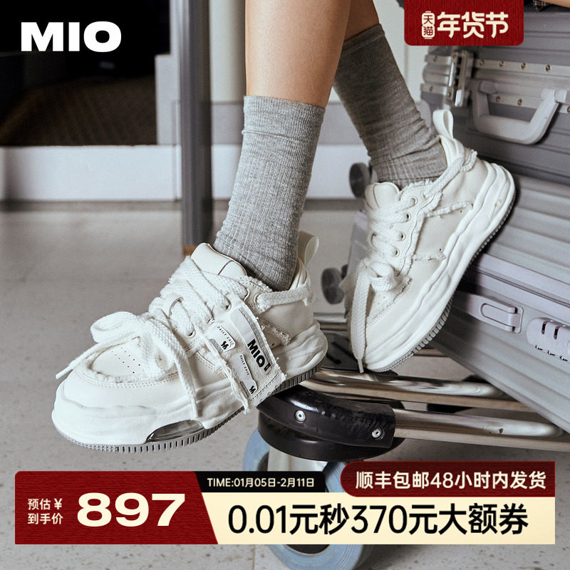 檀健次同款MIO运动鞋休闲鞋厚底板鞋情侣溶解鞋板鞋面包鞋男女鞋