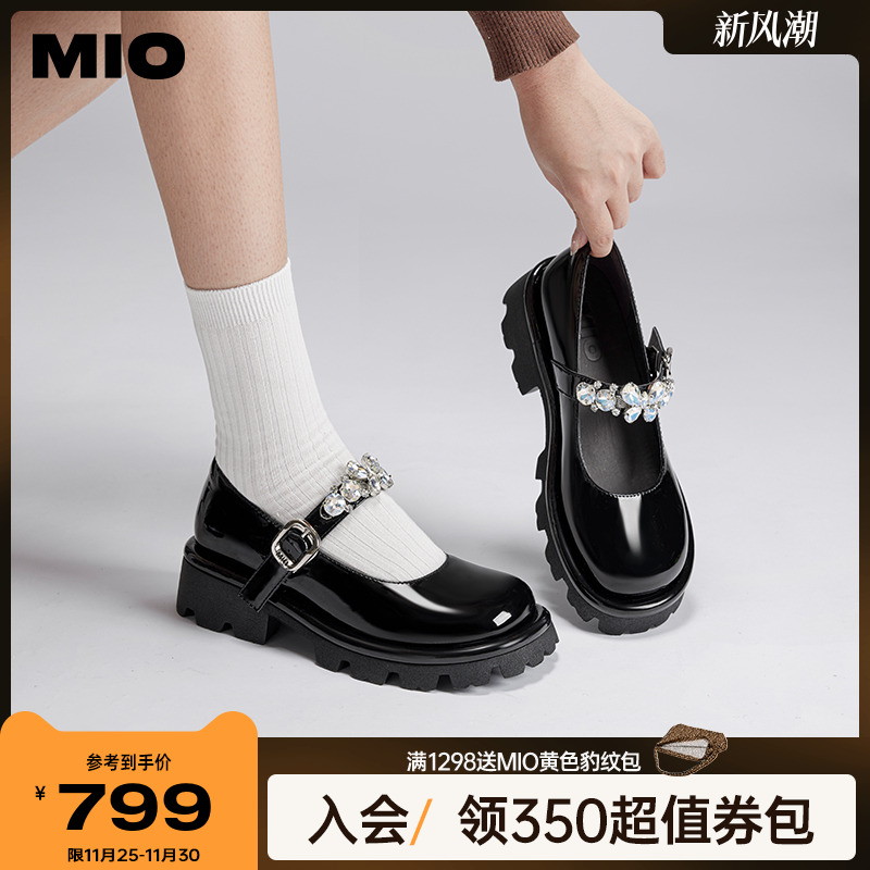 米奥女鞋MIO厚底玛丽珍
