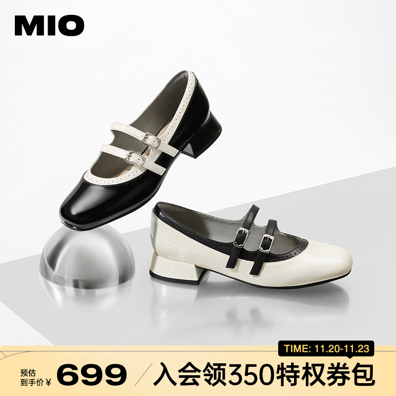 米奥MIO甜美秀气玛丽珍鞋