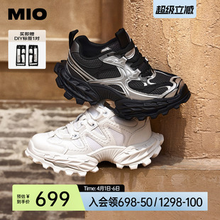 男厚底运动鞋 女 MIO米奥机甲老爹鞋 张真源毕雯珺张康乐丁程鑫同款