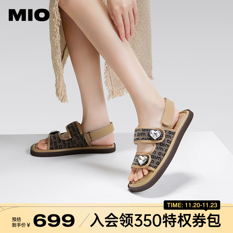 低跟时尚休闲沙滩鞋MIO舒适