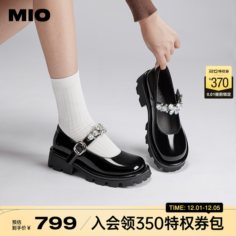 米奥女鞋MIO厚底玛丽珍