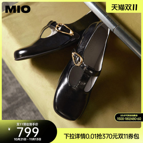 复古显瘦方头  宽适方头贴合脚型不挤趾