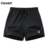 Bandit可放手机夏季 秀禾冰丝速干透气跑步健身户外运动三分男短裤