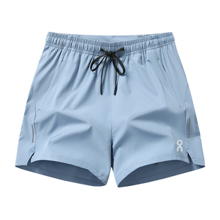 可放手机腰包夏季运动休闲健身跑步训练秀禾速干透气三分男短裤