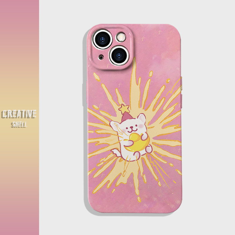 有点小钱抱元宝小狗菲林手机壳适用苹果16promax/15VIVOIQOO13OPPOReno12华为hinova12se三星S24plus魅族小米