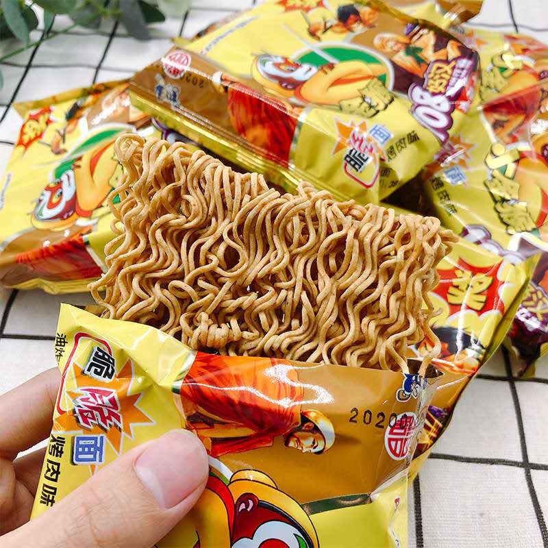 小金猴脆脆面干脆面干吃面方便面