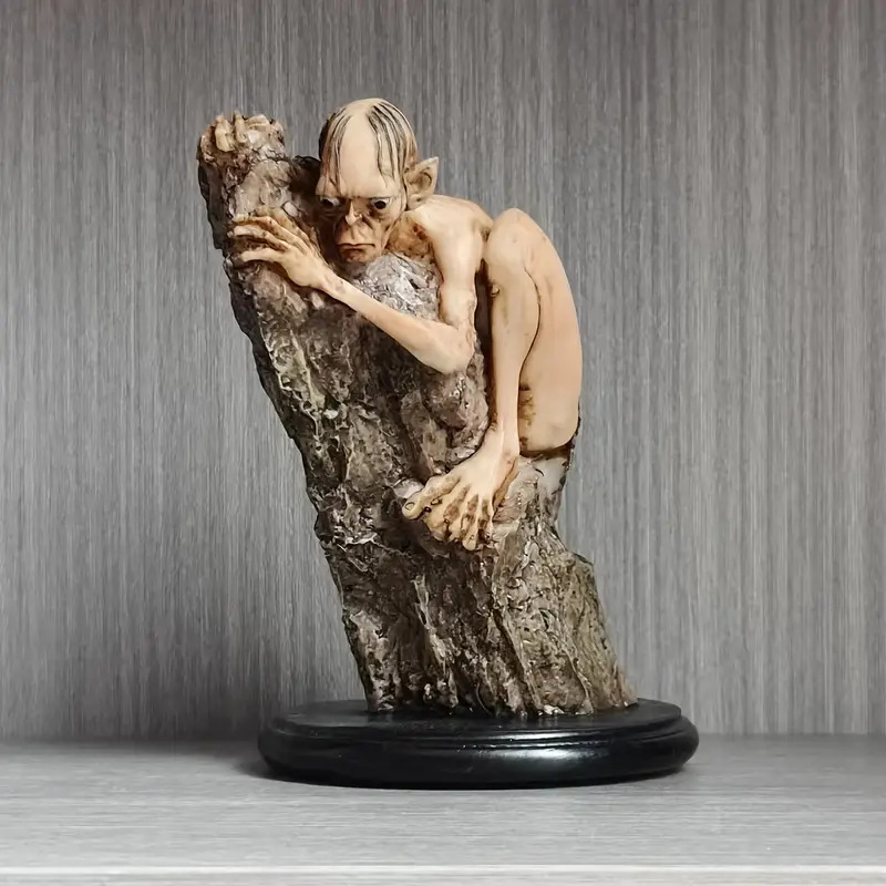 霍比特人周边咕噜姆电影雕像树脂摆件人物模型客厅卧室摆放装饰