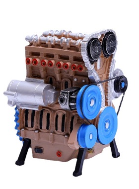 独立客厅树脂发动机工艺品