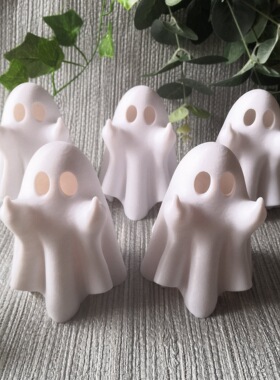 跨境万圣节幽灵可爱摆件设计装饰品装修幽灵家居庭院摆件恐怖氛围