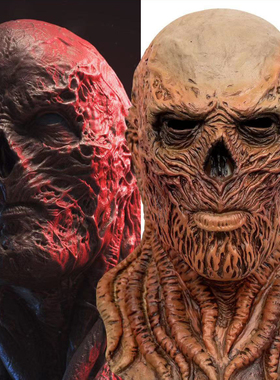 怪奇物语4Stranger things维克纳Vecna乳胶面具头套万圣节cos周边