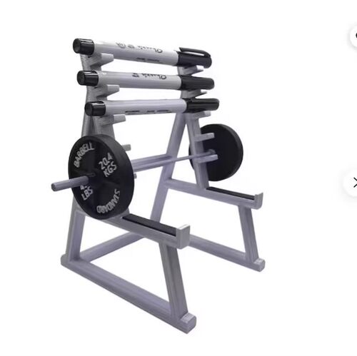 Squat Rack Pen Holder 独立站创意迷你杠铃笔架摆件办公室摆件