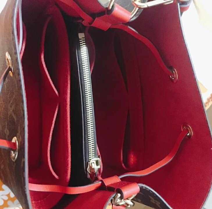 专业定制lv老花水桶包/内衬包专用neonoe包中包整理收纳包化妆包