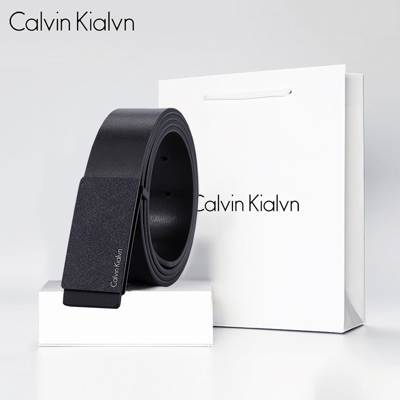 C&K皮带男士真皮2025新款无牙自动扣裤腰带高档