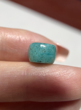 百年老天河石剁珠桶珠9.7mm念珠手串多宝配饰配珠单珠diy老珠2072
